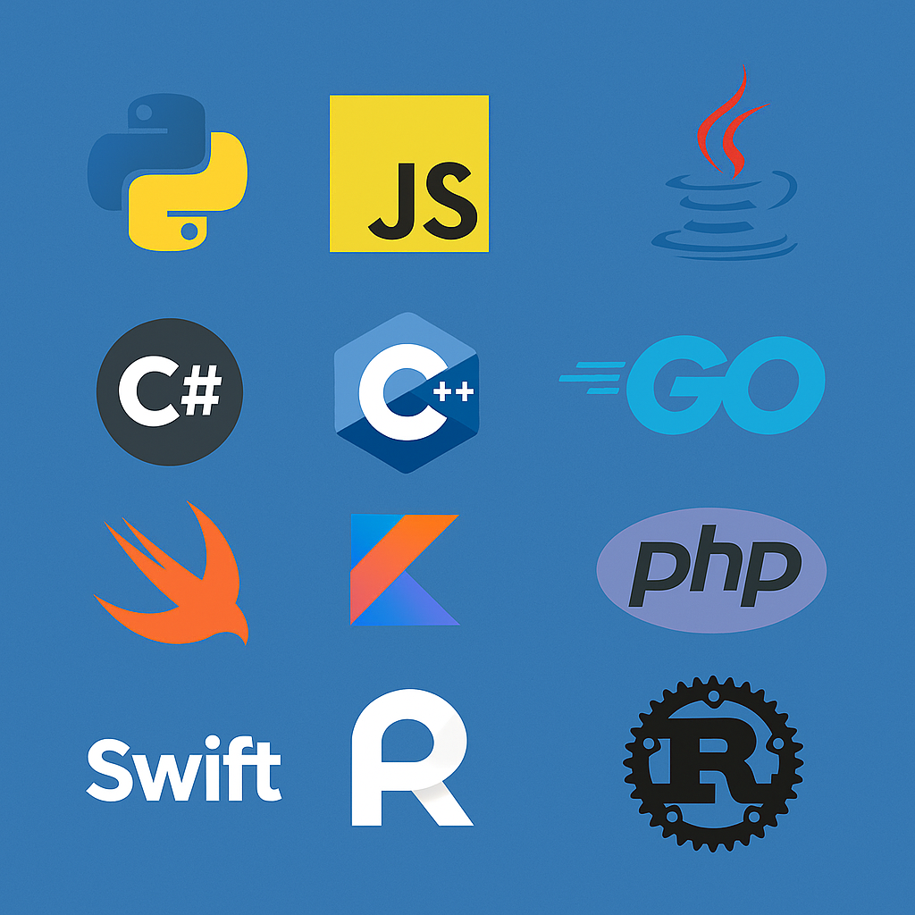 بهترین زبان‌های برنامه نویسی برای یادگیری در ۲۰۲۵